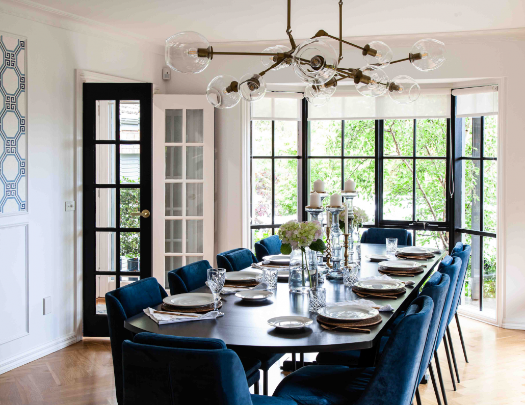 Melbourne Interior Designer creates Dining Room